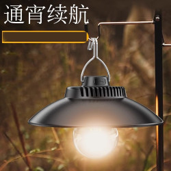 復古戶外露營燈氛圍感照明超長續航野營帳篷天幕營地充電led掛燈