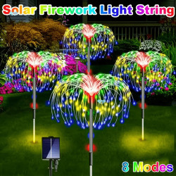 4PCS Outdoor Lights, Solar Lights Outdoor Garden 240/320LED