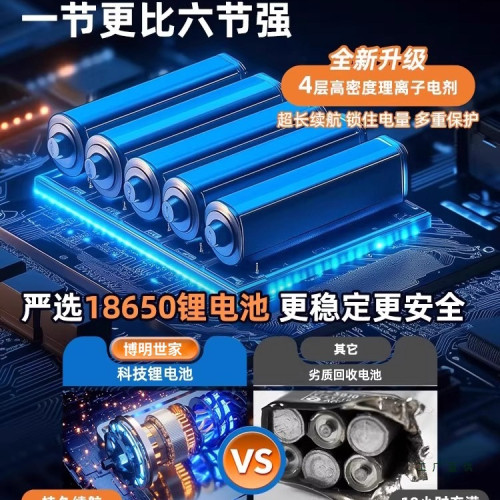 快遞三輪車車廂照明燈led燈帶充電款磁吸戶外防水超亮應急燈裝備