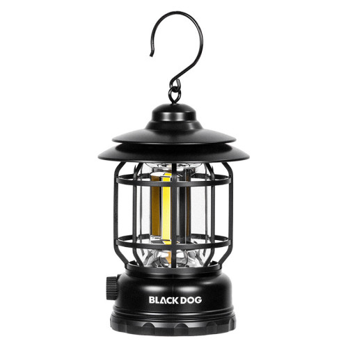 Blackdog黑狗戶外復古露營燈復古溫和氛圍燈超長續航野營照明燈