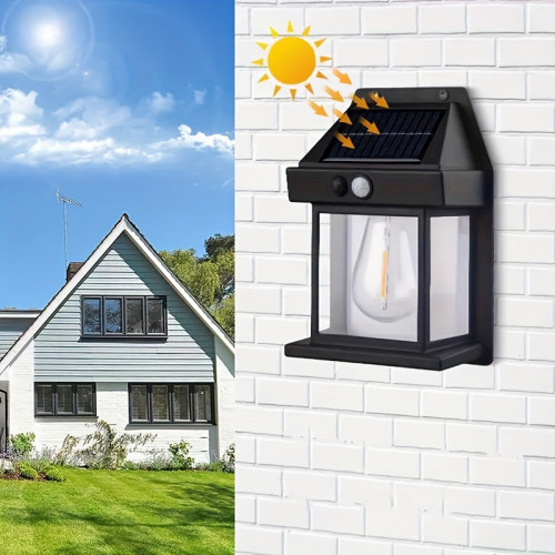 6PC 3 Mode Solar Wall Lantern Street & Area Lighting With