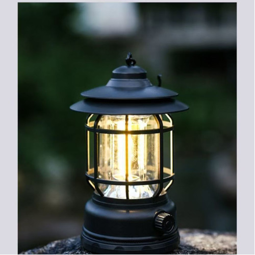 戶外露營復古馬燈續航充電照明超長營地野營可充電帳篷氛圍掛
