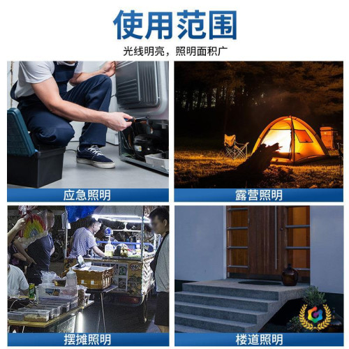 ➢戶外夜市充電照明燈 超長續航帳篷氛圍地攤野營太陽能擺攤露營