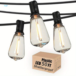 Shatterproof LED Outdoor String Lights Weather Resistant3