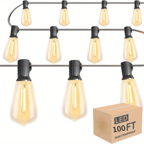 Shatterproof LED Outdoor String Lights Weather Resistant3