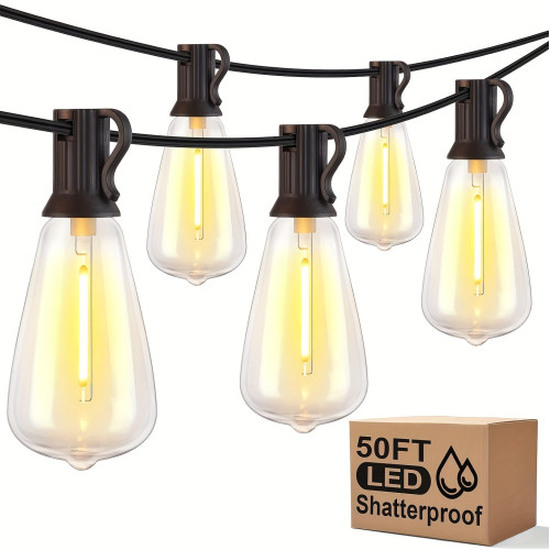 Shatterproof LED Outdoor String Lights Weather Resistant3