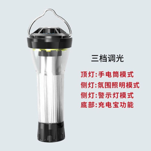 多功能戶外露營燈超長續航充電式營地燈手提立地式超亮馬燈防水廠
