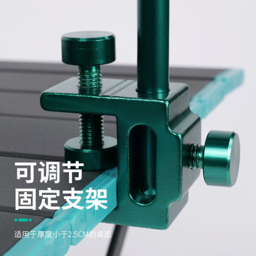 露營燈桿戶外鋁合金燈架野營可攜式折疊式燈掛小燈桿照明燈燈具支架
