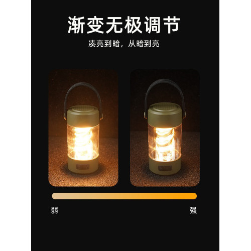 爆款多功能LED照明氛圍燈藍牙音箱夜燈便捷式三角支架露營燈