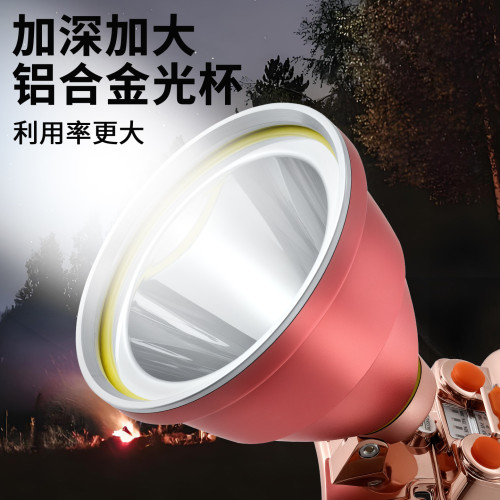 頭燈雷射燈頭戴燈釣魚燈雷射頭燈超長續航強光頭戴式夜釣鐳射砲燈