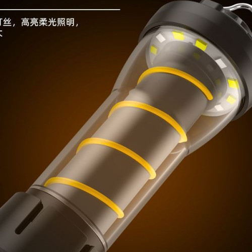 復古野營燈多功能露營燈戶外充電款手提馬燈鎢絲燈罩掛鉤帳篷燈