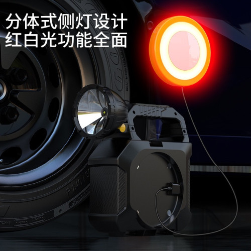 太陽能手提燈內置工具包戶外燈USB充電應急燈大功率探照燈