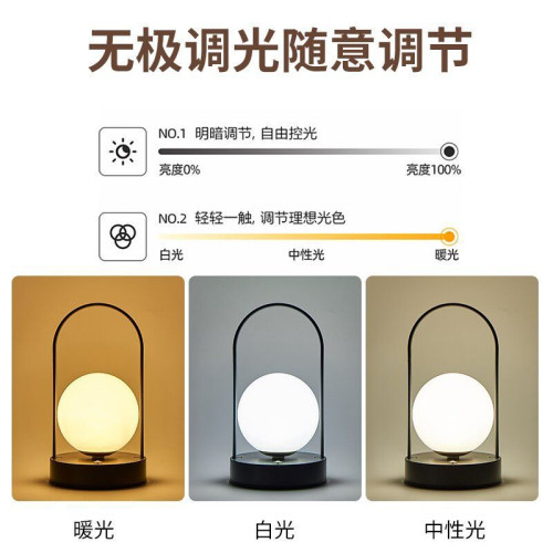 超長續航戶外野營燈ABS充電式帳篷燈年輕人必選充電台燈臥室床頭