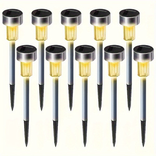 10PCS/20PCS/30PCS/40PCS Outdoor Solar Landscape Lawn Light,