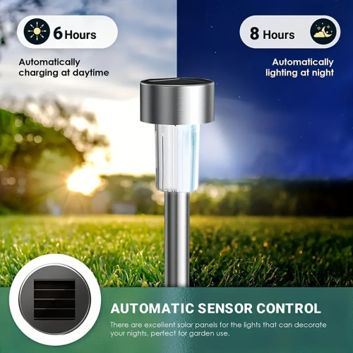 10PCS/20PCS/30PCS/40PCS Outdoor Solar Landscape Lawn Light,