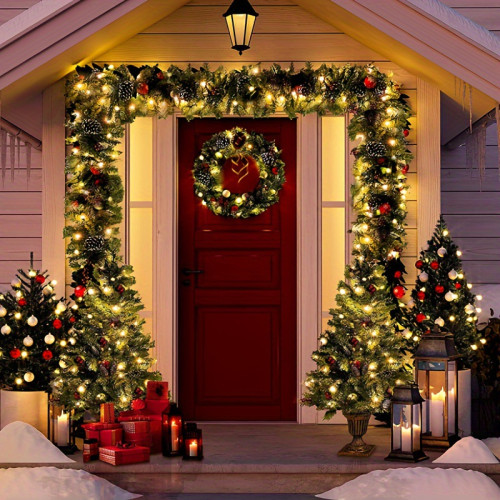 900 LED 295FT Outdoor Christmas String Lights, Plug in