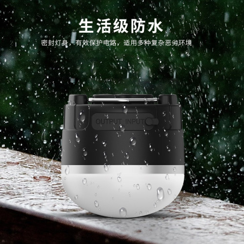 磁吸野營照明防水營地燈戶外露營燈多功能USB充電帳篷燈led應急燈