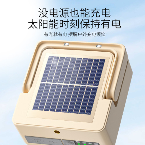 擺攤夜市燈家用超亮停電夜市可充電應急露營戶外照明燈續航太陽能