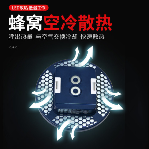 百飛B06營地燈2000流明超長續航戶外露營燈磁吸超亮多功能帳篷燈
