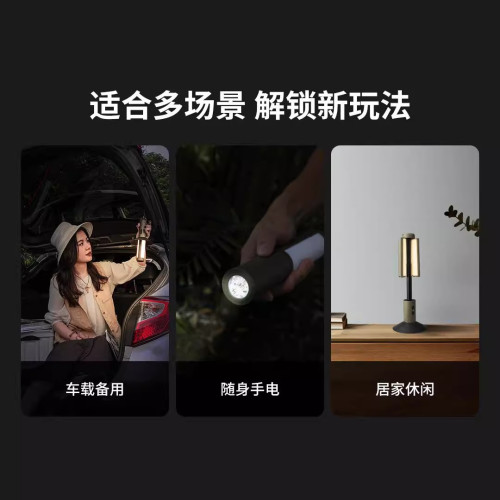 納拓悟空露營燈手電筒強光多功能燈戶外家用可充電長續航夜燈台燈