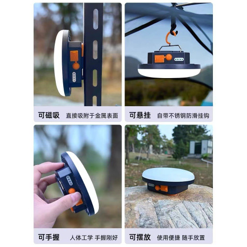可攜式露營燈戶外照明大光源充電續航長應急野營燈營地燈帳篷燈遙控
