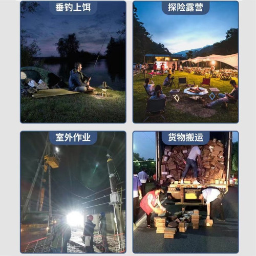 可攜式露營燈戶外照明大光源充電續航長應急野營燈營地燈帳篷燈遙控