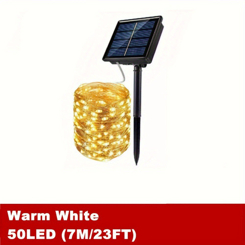 1PC 50 400 LED Solar Power String Fairy Lights Garden