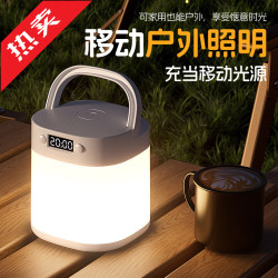 露營燈超亮長續航充電應急家用戶外照明氛圍燈野營帳篷掛式營地燈