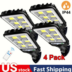 4pack Solar Motion Sensor Lights with Controller Solar