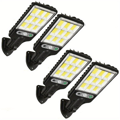 4pack Solar Motion Sensor Lights with Controller Solar