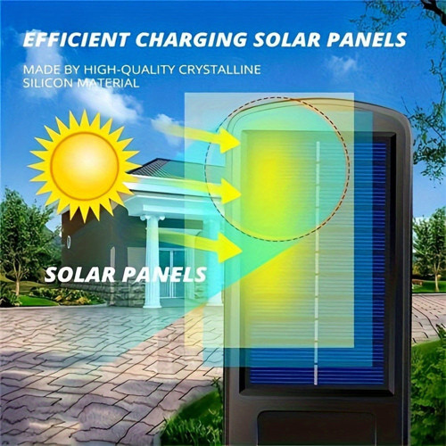 4pack Solar Motion Sensor Lights with Controller Solar