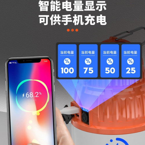 露營燈太陽能戶外燈超長續航帳篷應急燈充電掛燈野營馬燈照明氛圍
