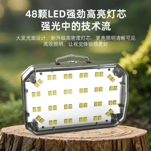露營燈超長續航超亮充電照明燈戶外帳篷野營露營燈擺攤夜市地攤燈