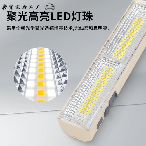 led可攜式強光照明燈擺地攤專用燈可移動露營燈工地照明燈超長續航