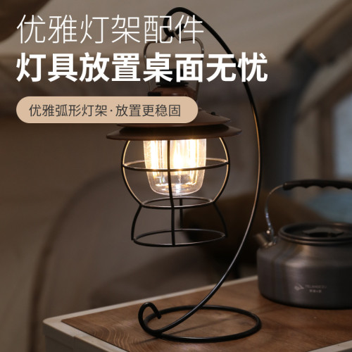 戶外露營燈氛圍燈超長續航野營營地帳篷復古照明馬燈led掛式提燈