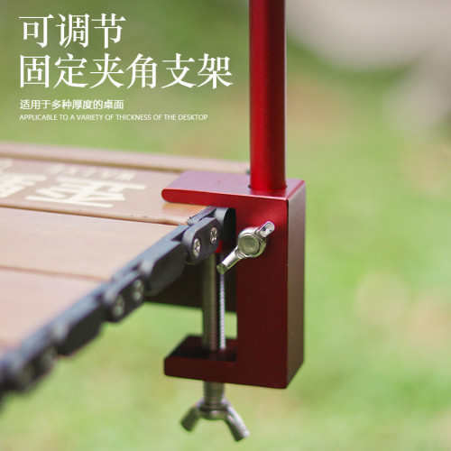 戶外露營照明燈桿可攜式折疊鋁合金野營露營燈架營地燈架野釣燈架