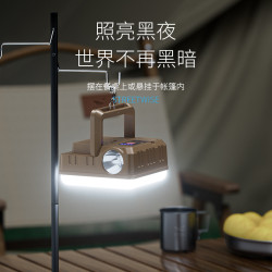 露營燈超長續航可攜式戶外野營燈充電營地帳篷應急燈停電家用駿則恒