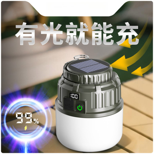 露營燈超長續航太陽能充電式戶外應急照明燈氛圍燈帳篷燈營地燈掛