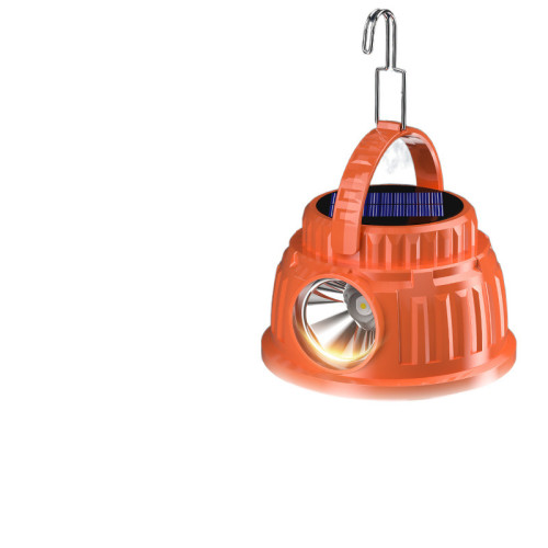 太陽能充電燈戶外露營燈長續航充電移動照明燈可充電家用夜市燈