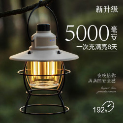戶外露營燈帳篷燈超長續航手提野營燈LED掛式提