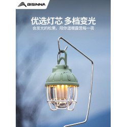 北山狼營地燈戶外迷你帳篷燈多功能露營燈長續航台燈可攜式野營燈
