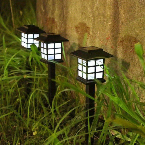 Solar LED Street Light , Warm White, Durable Polypropylene