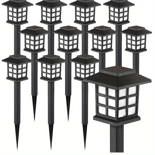 Solar LED Street Light , Warm White, Durable Polypropylene