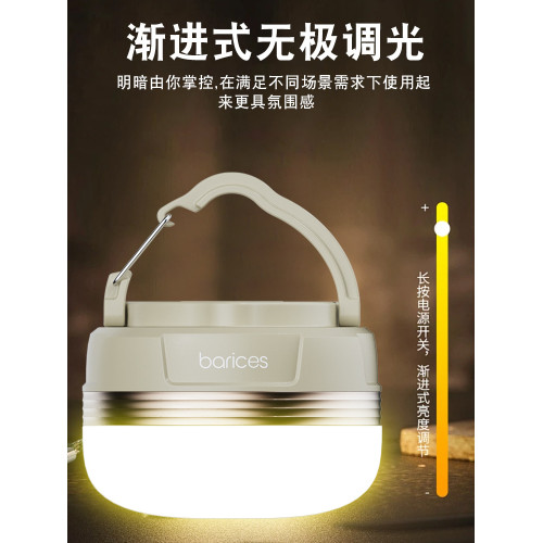 露營燈超長續航超亮迷你帳篷燈天幕氛圍可攜式戶外野營燈充電照明燈