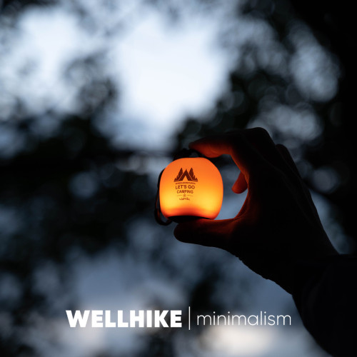 WELLHIKE戶外露營超強解壓捏捏飯團小燈帳篷天幕氛圍多色小掛燈
