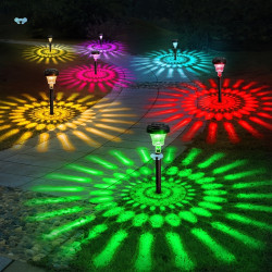 Solar Pathway Lights 8/10 Pack Outdoor Solar Yard Lights