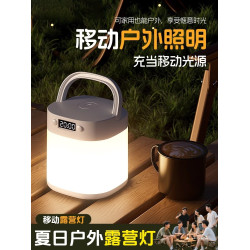 露營燈超亮長續航充電應急家用戶外照明氛圍燈野營帳篷掛式營展馳