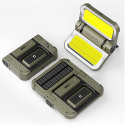 戶外露營燈家用應急燈工地太陽能充電照明燈地攤強磁吸新款工作燈