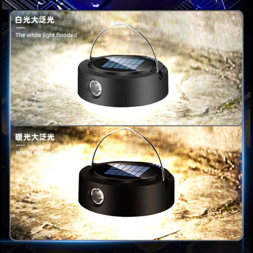 LED超亮太陽能充電球泡燈戶外露營燈帳篷燈氣氛照明燈營地裝備