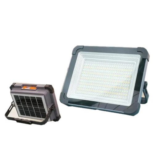 led太陽能投光燈 戶外應急充電燈多功能可攜式長續航充電手提投光燈